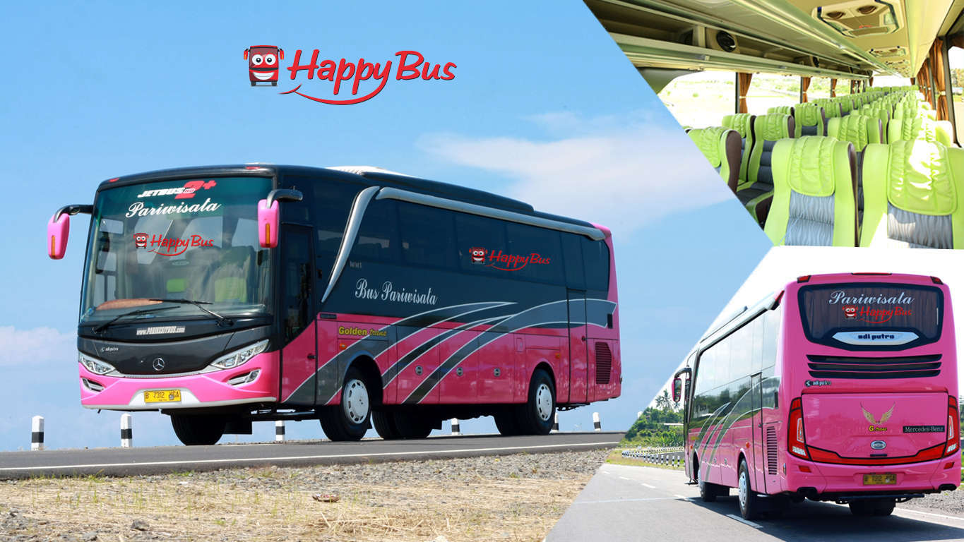 sewa bus jogja - rental bus pariwisata jogja happy bus